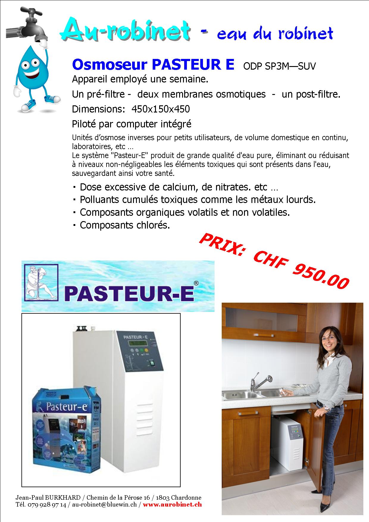 A saisir PASTEUR E